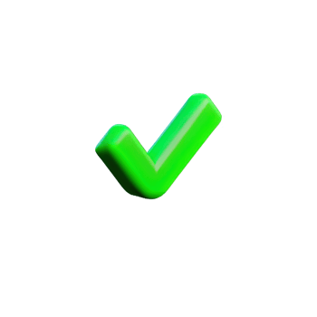 3d icon check mark png
