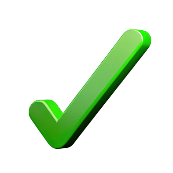 3d icon check mark png