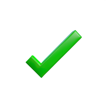 3d icon check mark png
