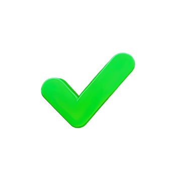 3d icon check mark png