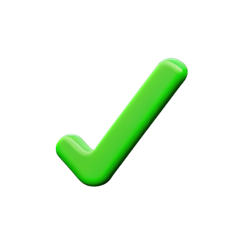 3d icon check mark png