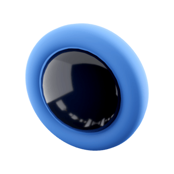 3d rendering Modern black round shaped engine start button icon. 3d render Sparkling start button icon. png