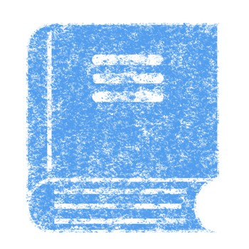 Book Chalk Style Illustrations png
