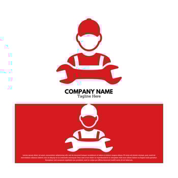 Mechanic logo vector design illustration, brand identity emblem
