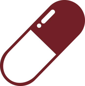 Medical and healthcare icons, symbol medical device in hospital. red icons flat style png