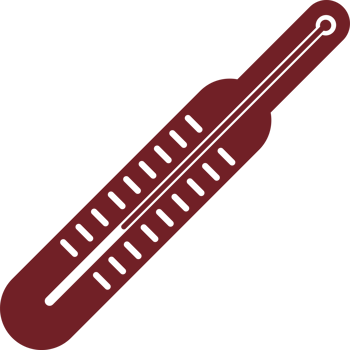 Medical and healthcare icons, symbol medical device in hospital. red icons flat style png