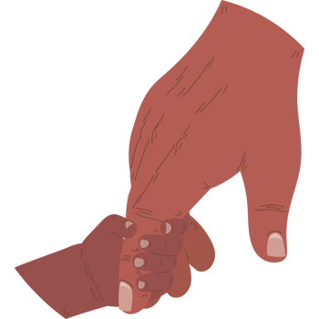 dad and son shaking hands png