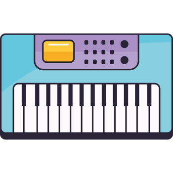 synthesizer instrument musical electronic icon png