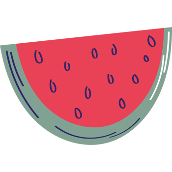 fresh watermelon fruit healthy icon png