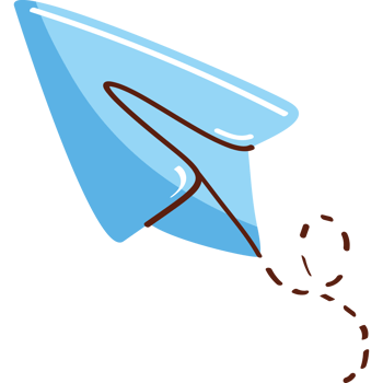 paper airplane flying isolated icon png