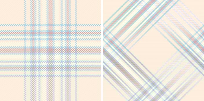 Fabric textile check of texture tartan plaid with a pattern vector seamless background.