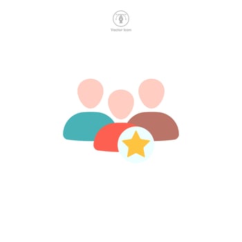 Candidate icon symbol template for graphic and web design collection logo vector illustration