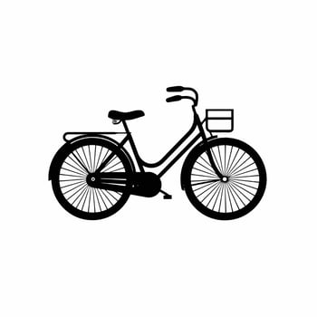 Bike icon design bicycle illustration vehicle cartoon vector graphic