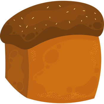 delicious cake bread pastry product png