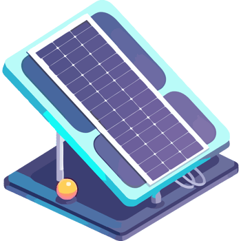 Modern technology symbolizes electricity generation icon png