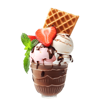 Ice Cream generative with AI png