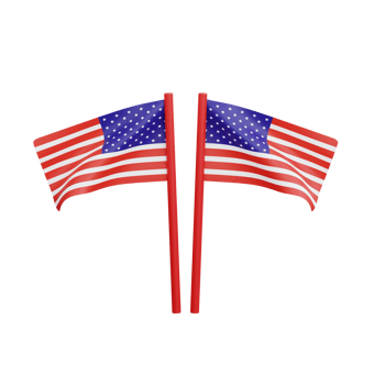 4th of july american flag independence png