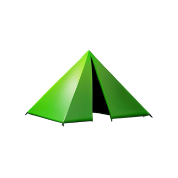 Camping tent 3d illustration png