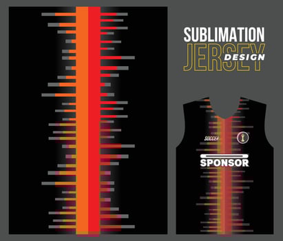 Tshirt Jersey Print Racing Sport vector