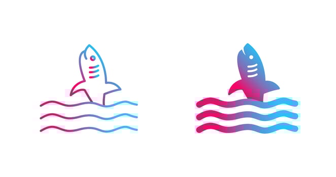 Dangerous Shark Vector Icon
