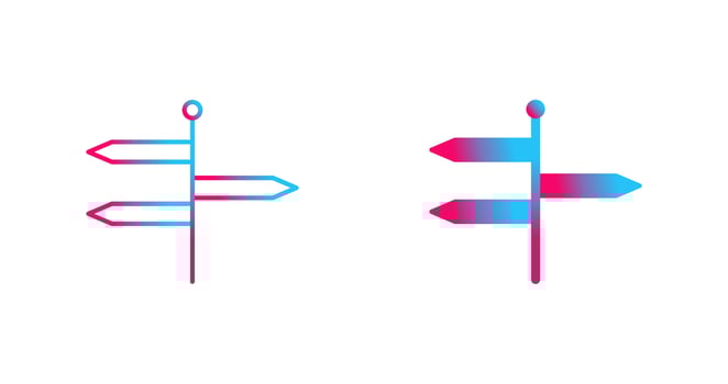 Directions Vector Icon