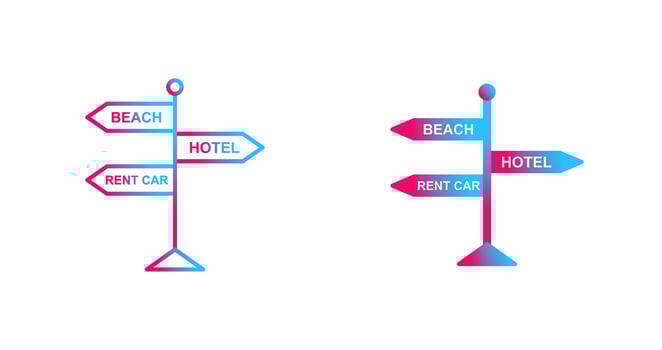 Signboard Vector Icon