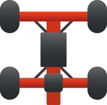 Chassis Vector Icon Design