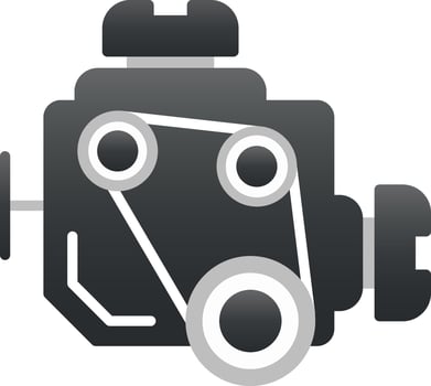 Engine Vector Icon Design