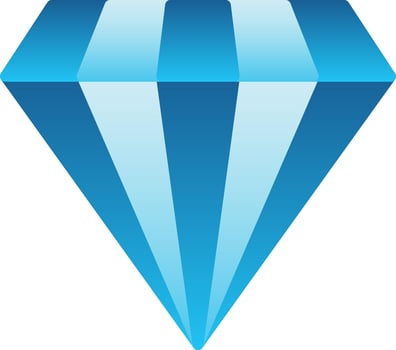 Gemstone Vector Icon Design