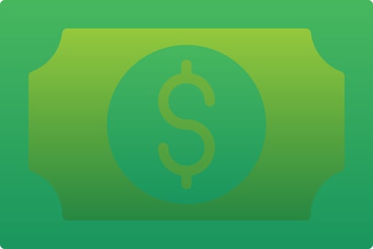 Money Vector Icon Design