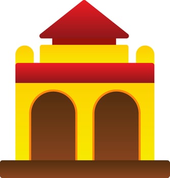 Parc du cinquantenaire Vector Icon Design