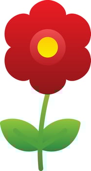 Poppy Vector Icon Design