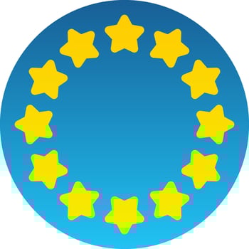 European union Vector Icon Design