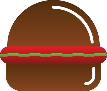 Hamburger Vector Icon Design
