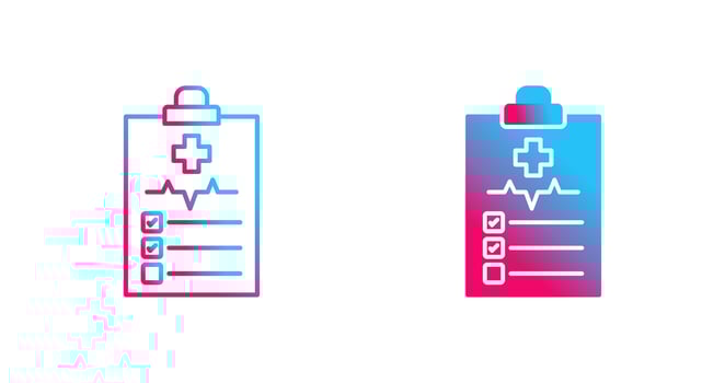 Medical History Vector Icon