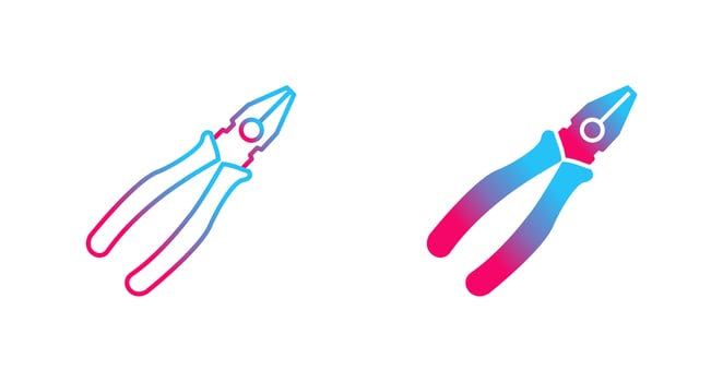 Pliers Vector Icon