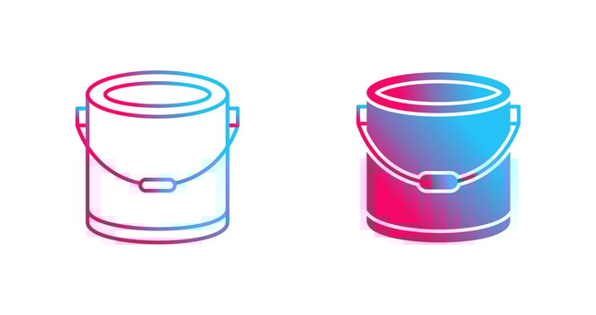 Paint Bucket Vector Icon