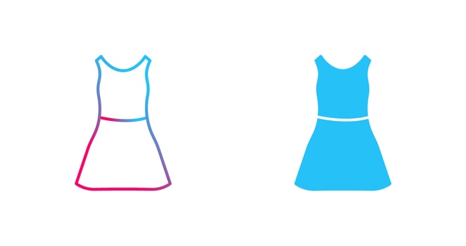 Dress Vector Icon