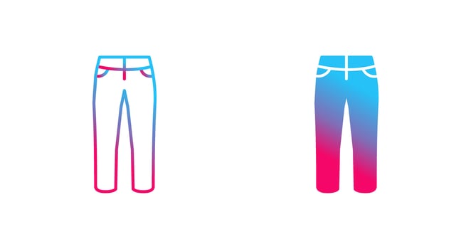 Trousers Vector Icon