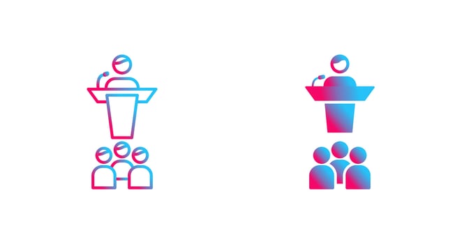 Seminar Vector Icon