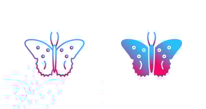 Butterfly Vector Icon