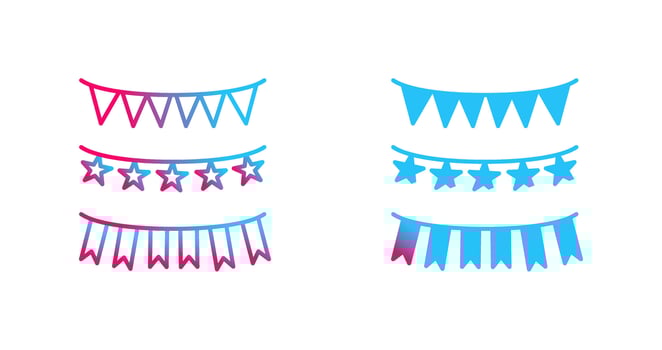 Garlands Vector Icon