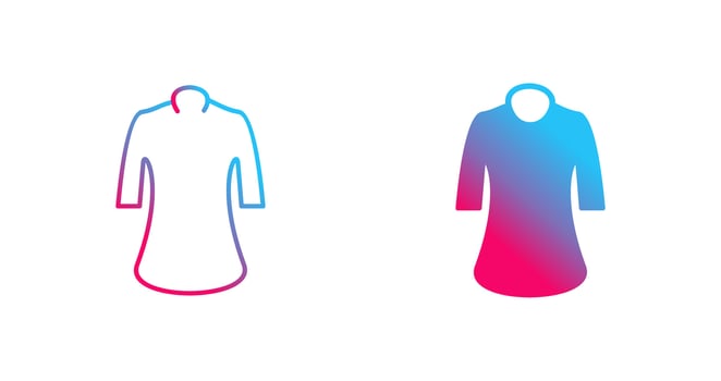 Ladies Shirt Vector Icon