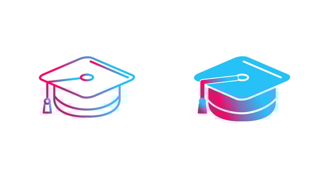 Mortarboard Vector Icon