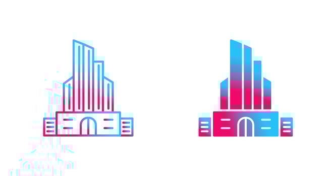 Office Building Vector Icon