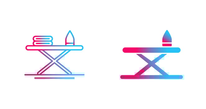Iron Board Vector Icon