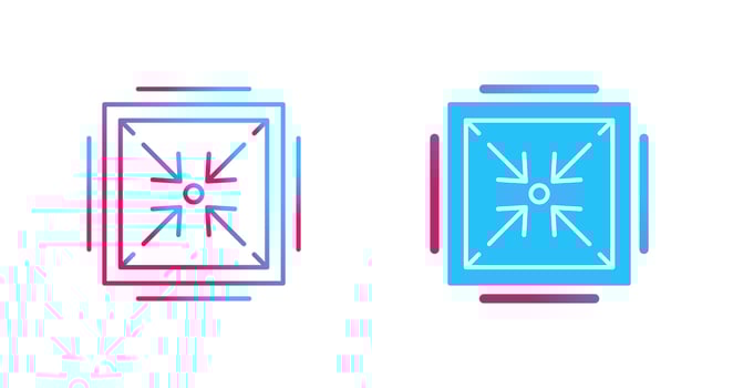 Minimize Vector Icon