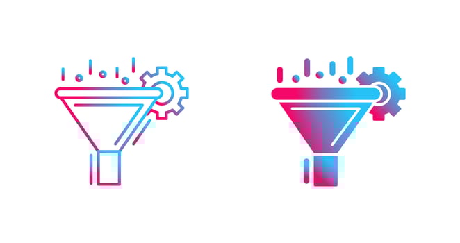 Filtering Vector Icon
