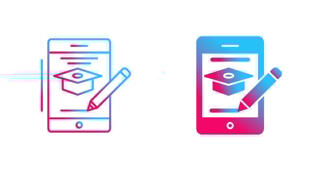 Online Course Vector Icon