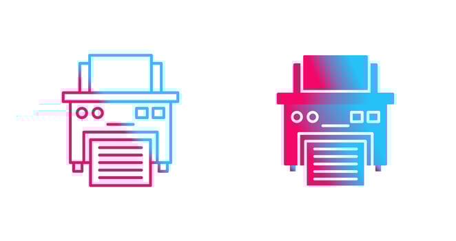 Printer Vector Icon